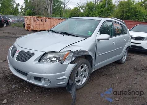 2005 Pontiac Vibe z USA, uszkodzony, nr VIN 5Y2SL638X5Z467661